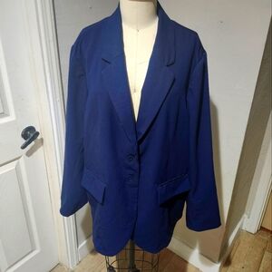 Torrid Womens size 3 Navy Blue Blazer
